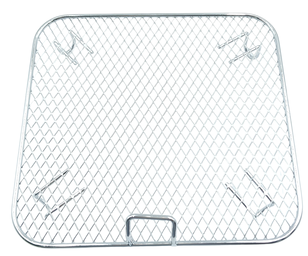 HAUSBERG HB-2343AB Heißluftfritteuse 6.5L Glaskorb Weiß 1200W