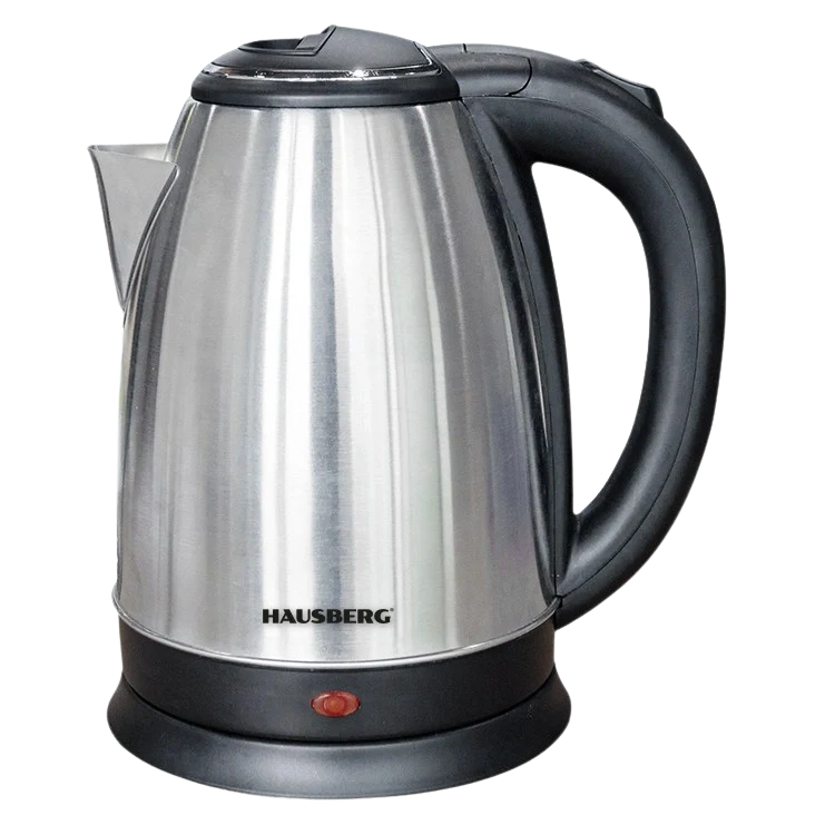 HAUSBERG HB-3615 Wasserkocher Edelstahl 1,8L 1500W