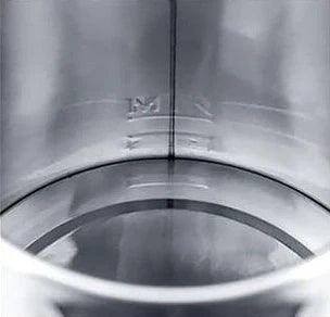 HAUSBERG HB-3615 Wasserkocher Edelstahl 1.8L 1500W