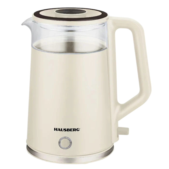 HAUSBERG HB-3619BJ Wasserkocher 2L 1800W Doppelwandig