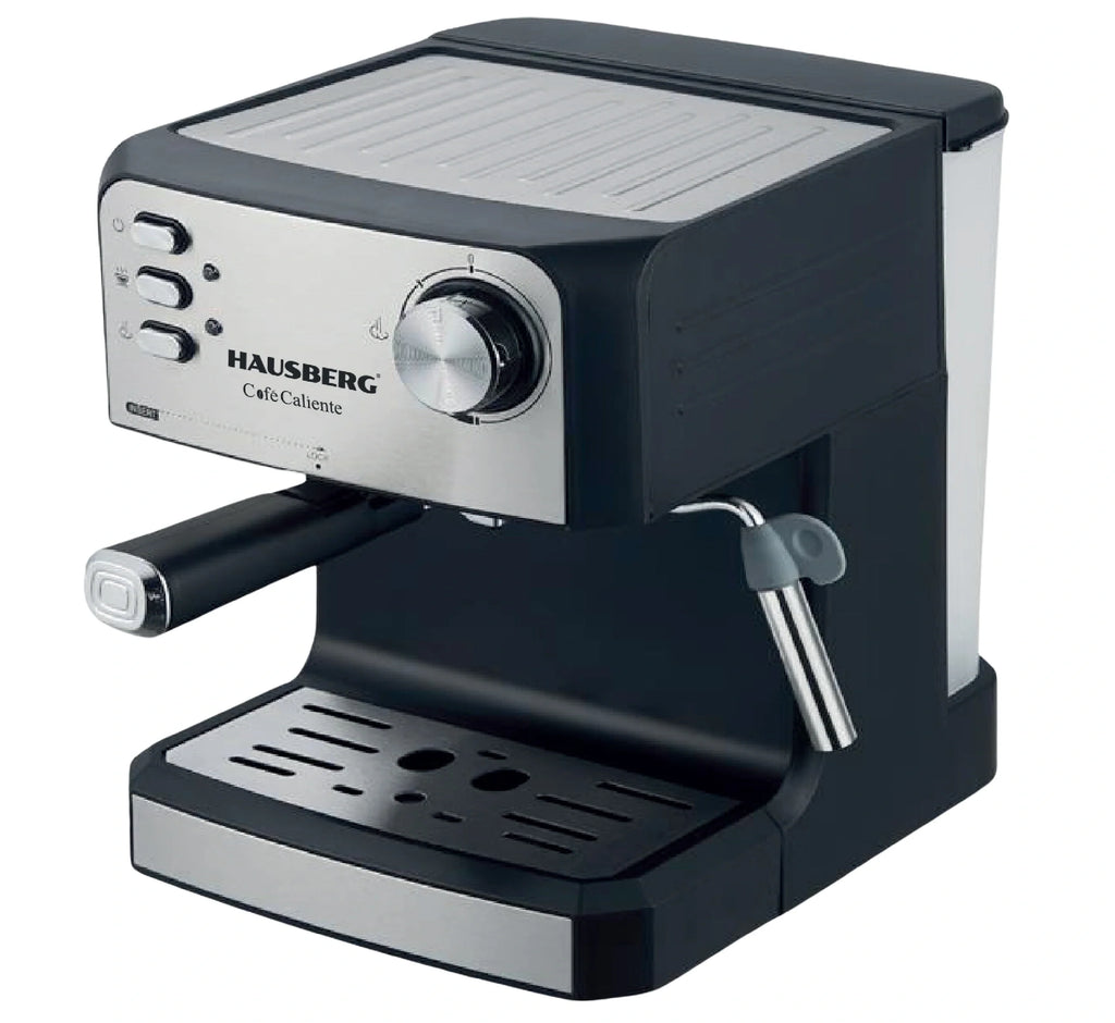HAUSBERG HB-3723IN Espressomaschine 20 Bar Edelstahl 1,6L