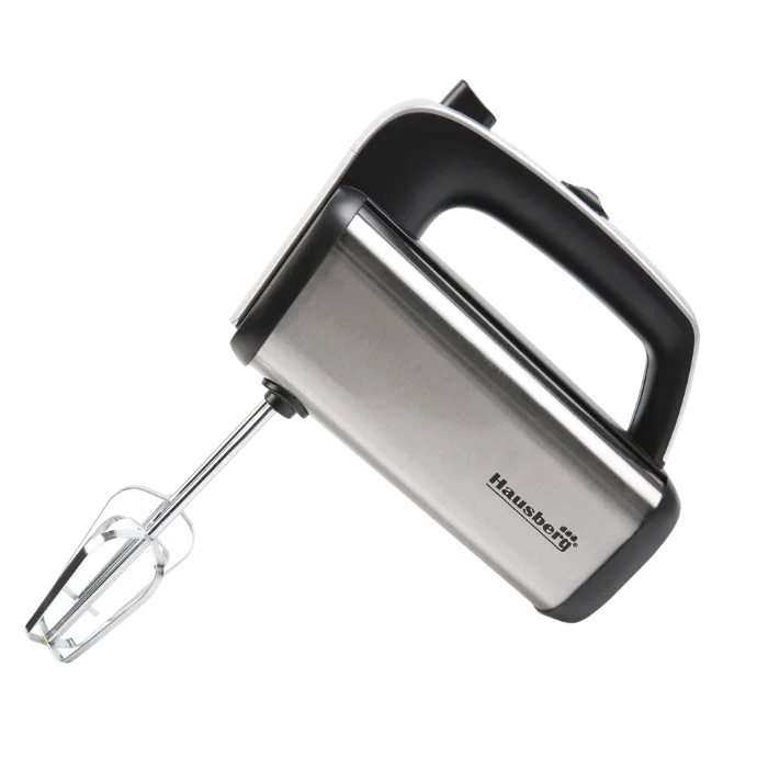 HAUSBERG HB-4201NG Stabmixer 5 Geschwindigkeiten 400W Schwarz Edelstahl