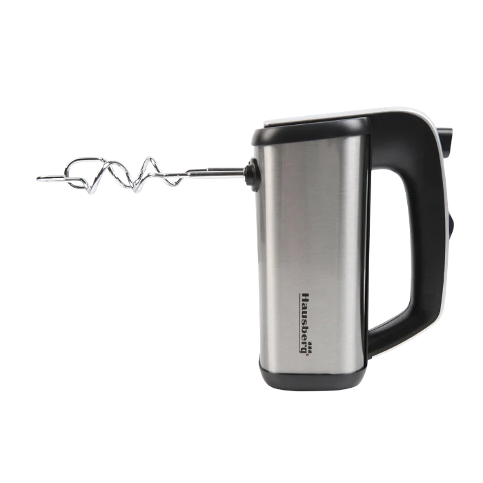 HAUSBERG HB-4201NG Stabmixer 5 Geschwindigkeiten 400W Schwarz Edelstahl