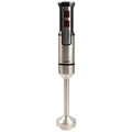 HAUSBERG HB-7668NG Stabmixer 1000W Edelstahl mit 2 Geschwindigkeiten Schwarz