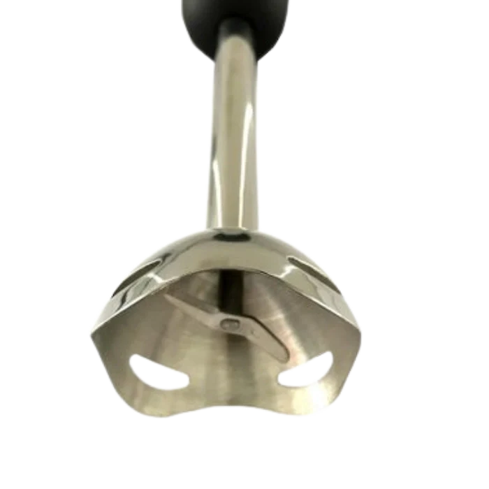 HAUSBERG HB-7668NG Stabmixer 1000W Edelstahl mit 2 Geschwindigkeiten Schwarz