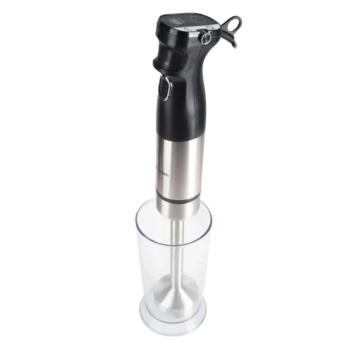 HAUSBERG HB-7704IN 2-in-1 Stabmixer 1000W mit Schneebesen und Messbecher
