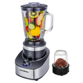 HAUSBERG HB-7765 Mixer 1.5L mit Kaffeemühle 500W Edelstahl
