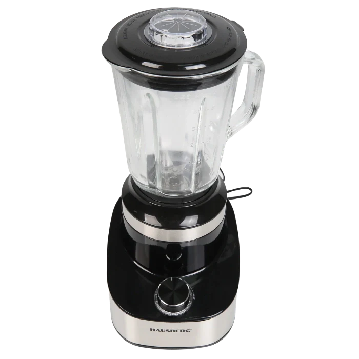 HAUSBERG HB-7765 Mixer 1.5L mit Kaffeemühle 500W Edelstahl