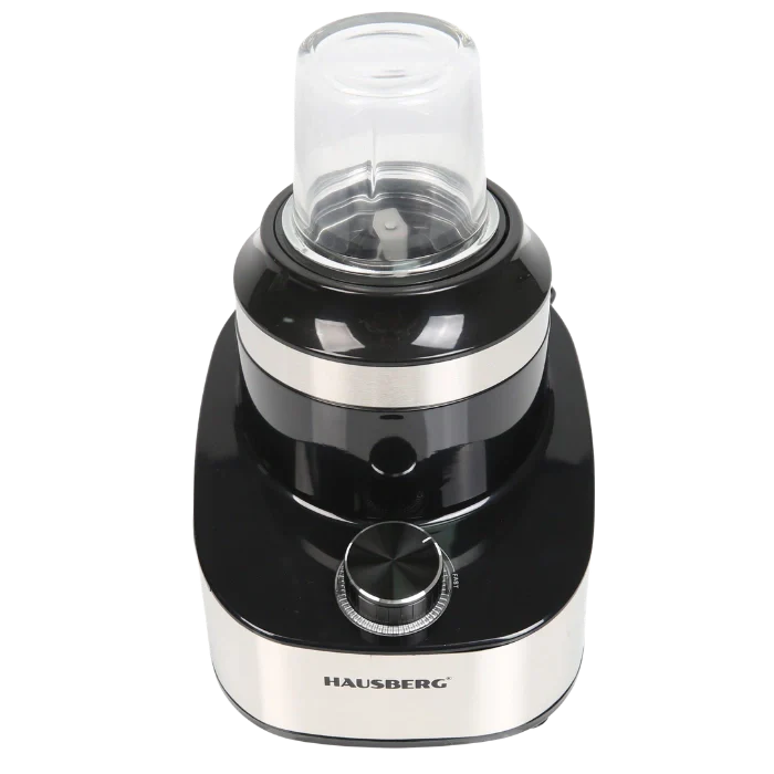 HAUSBERG HB-7765 Mixer 1.5L mit Kaffeemühle 500W Edelstahl