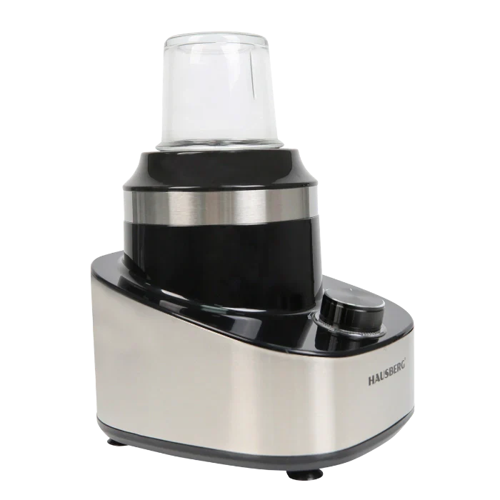 HAUSBERG HB-7765 Mixer 1.5L mit Kaffeemühle 500W Edelstahl